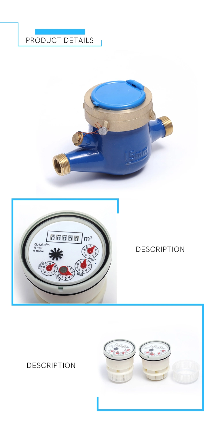 R160 Multi Jet Dry Type Water Meter (NX-1)