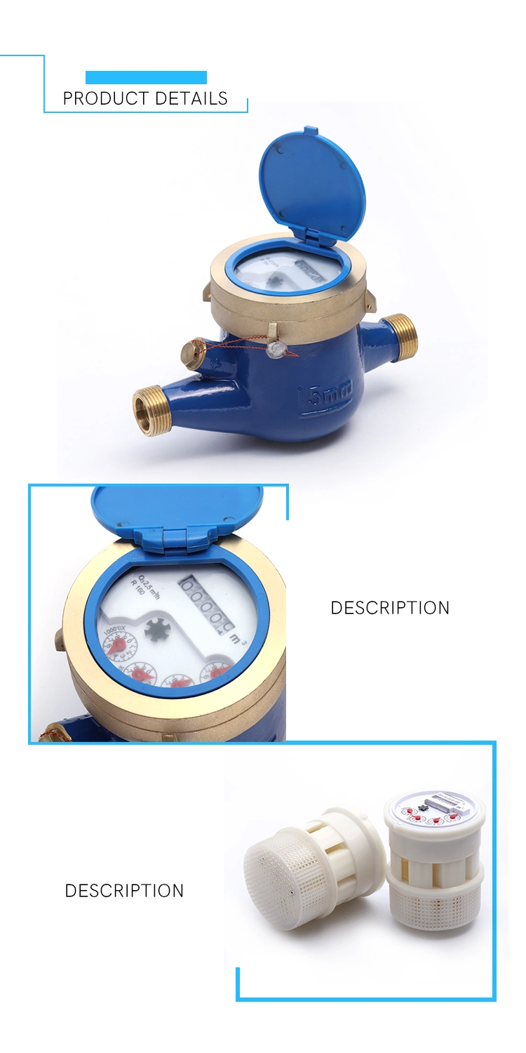 R160 Multi Jet Semi Dry Type Water Meter (NX-4)